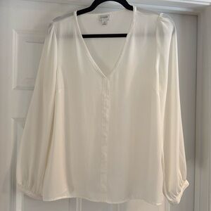 J. Crew chiffon blouse